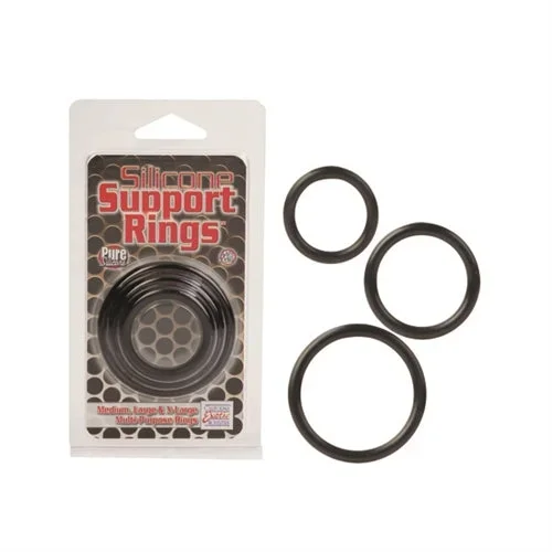 Silicone Support Rings – Black