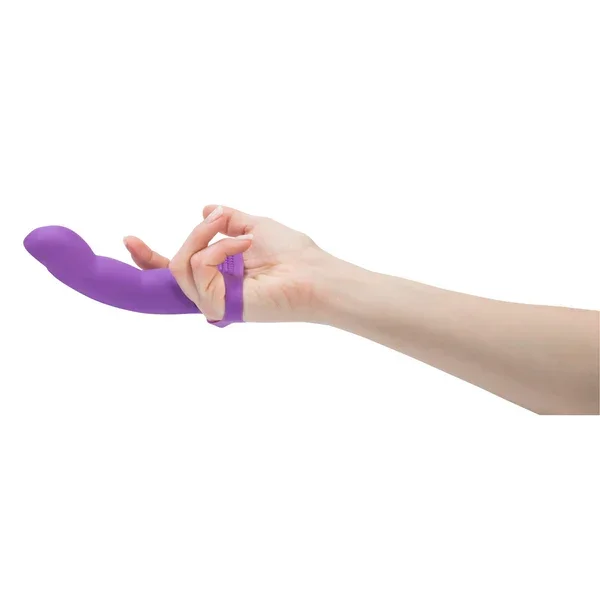 Simple and True Silicone G-Spot Finger Extender – Purple
