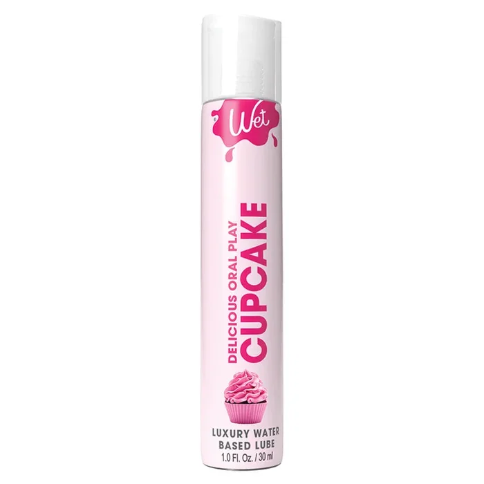 Sloshed Delicious Oral Play Cupcake Waterbased Flavored Lubricant 1oz