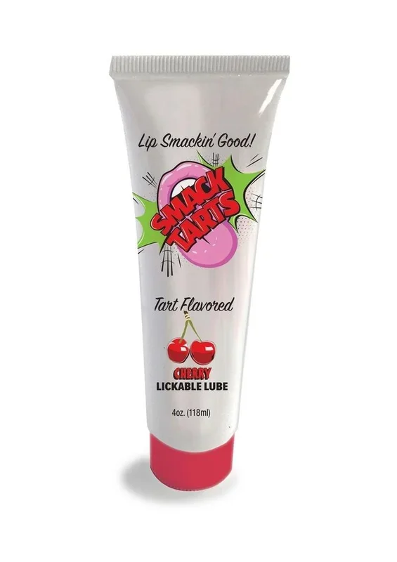 Smack Tarts Lickable Oral Gel Lubricant 4oz – Sour Cherry