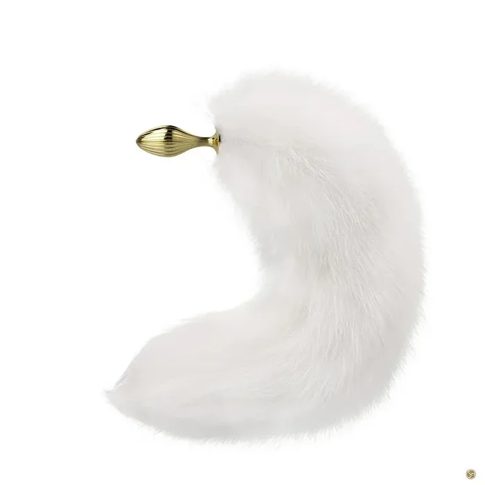 Soulnight Fox Tail Golden Whale Anal Plug