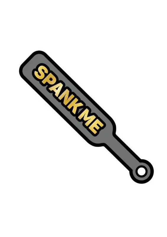 Spank Me Paddle Enamel Pin By Sex Toy Edition