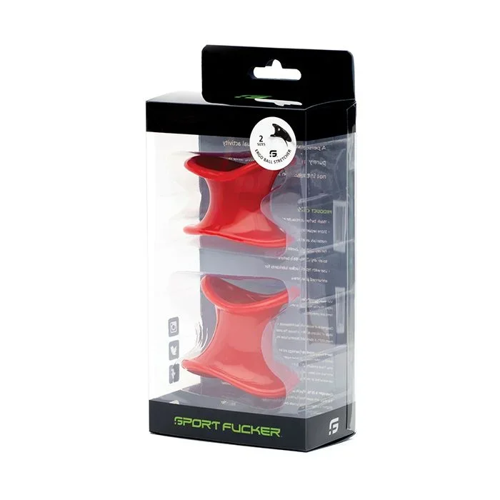 Sport Fucker Ergonomic Ball Stretcher Kit – Red