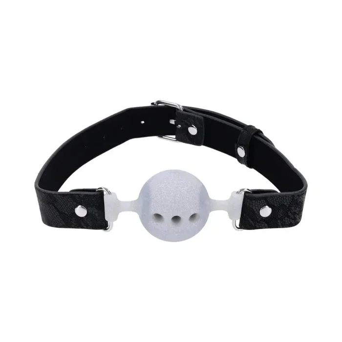Sportsheets Sex & Mischief Lace Silicone Breathable Ball Gag