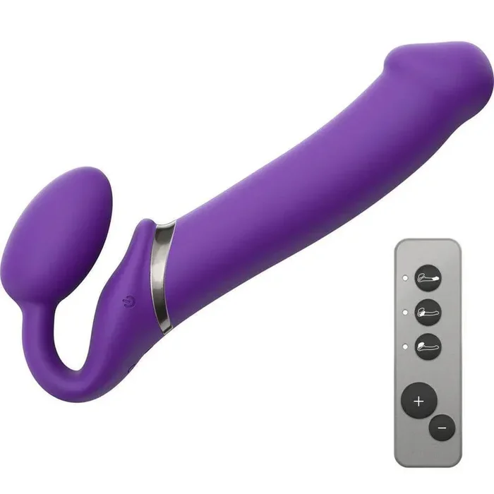 Strap-On-Me Remote Control Vibrating Bendable Strap-On X-Expectant