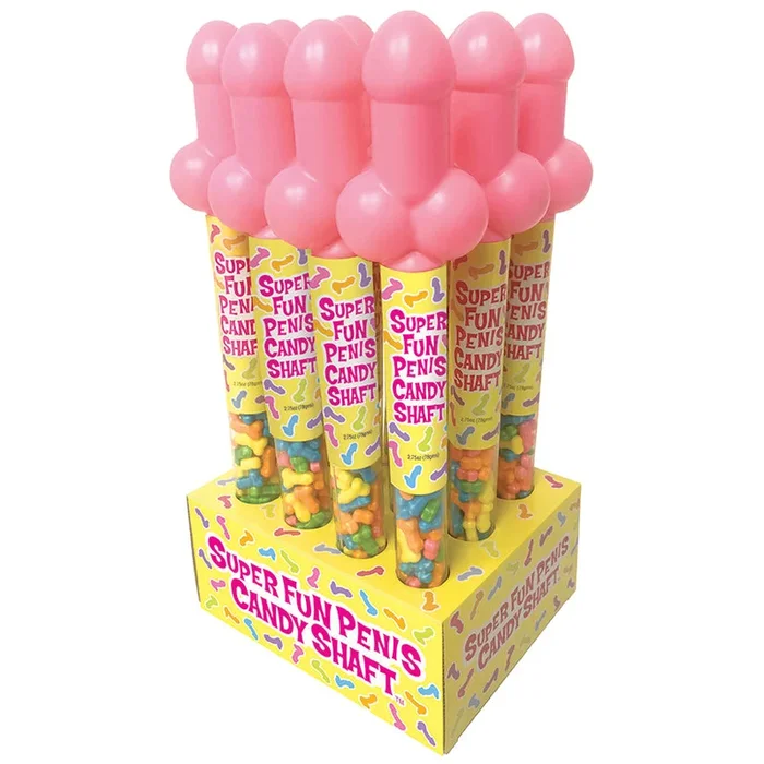 Super Fun Penis Candy Shaft Display of 12