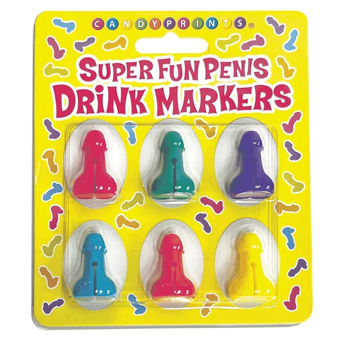 Super Fun Penis Silicone Drink Markers