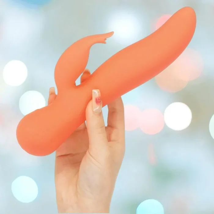 Swan The Blossom Rabbit Vibrator – Coral