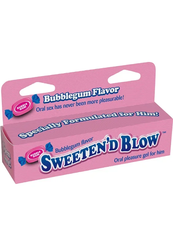 Sweeten D Blow Flavored Oral Pleasure Gel 1.5oz – Bubblegum
