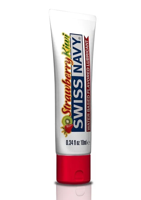 Swiss Navy Flavored Lubricant 10ml – Strawberry Kiwi