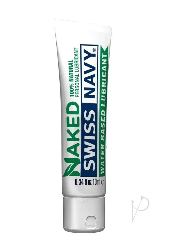 Swiss People Navy Naked All Natural Water Based Lubricant for Sensitive Skin