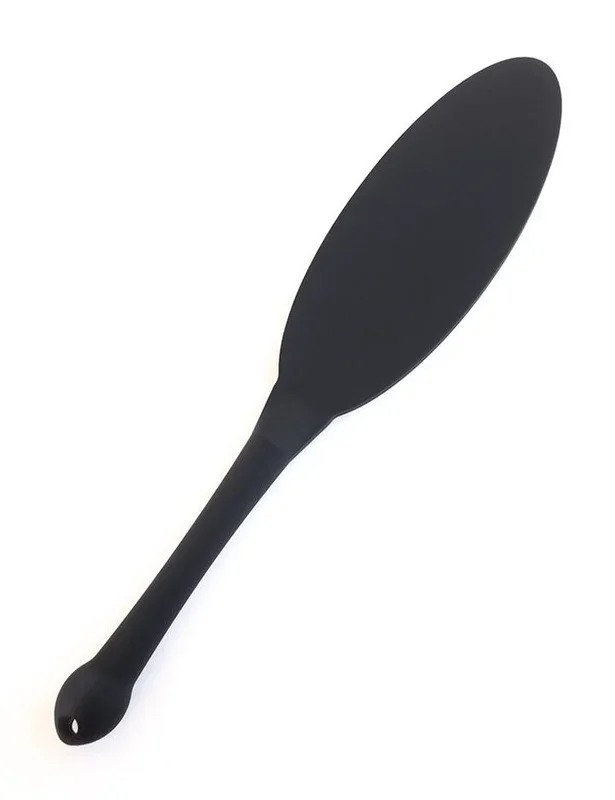 Tantus Gen Mini Silicone Paddle, Black