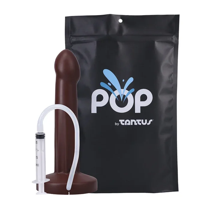 Tantus POP Spouting Dildo Espresso (Bag)