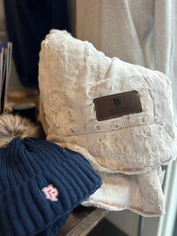 Taupe Blanket w/ Leather MPCS Patch