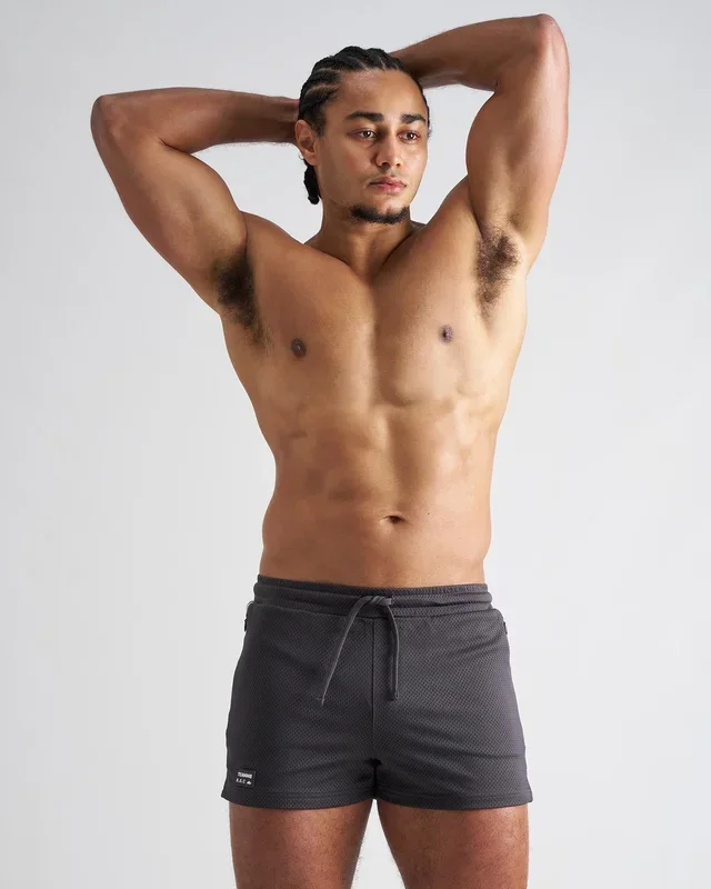 TEAMM8 S.S.C. Fraternity Mesh 3 ” Short – Gunmetal