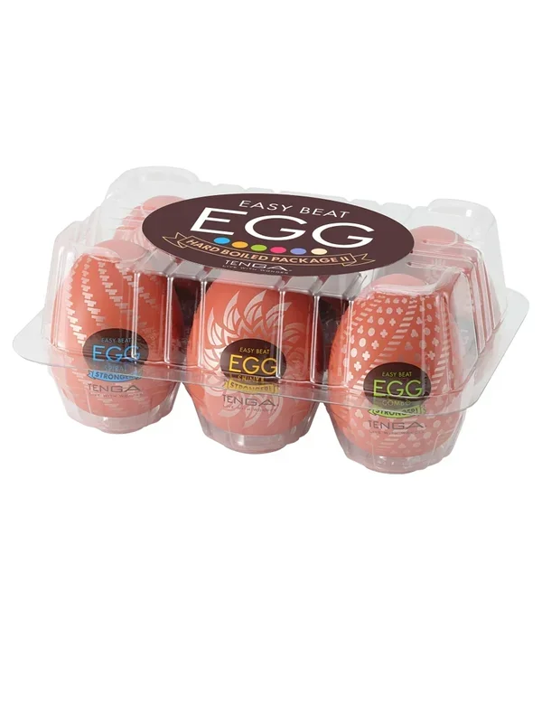 Tenga Eggs Hardboiled II – 6 Pack