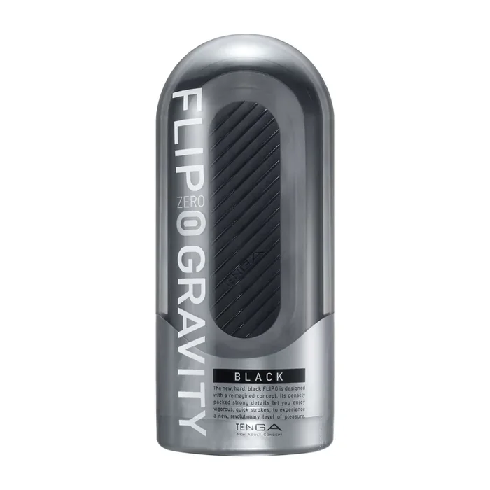 Tenga Flip Zero Gravity Black: Elevate Your Solo Pleasure Experience