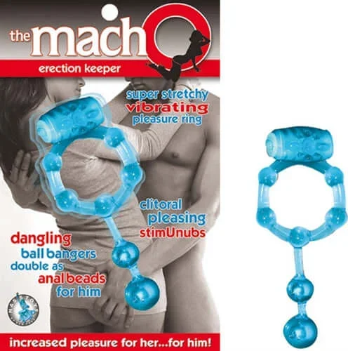 The Macho Erection Ring – Keeper Blue