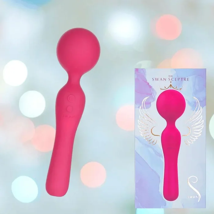 The Swan Sceptre Wand – Magenta