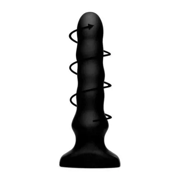 Thunder Plugs Silicone Vibrating & Squirming Plug with Remote Control