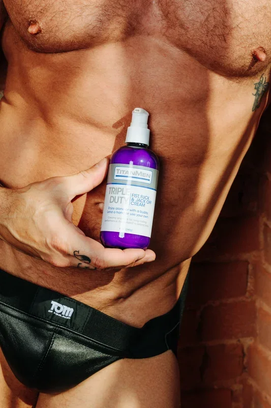 TitanMen Triple Duty Fist, Fuck and Jack Off Cream 8oz