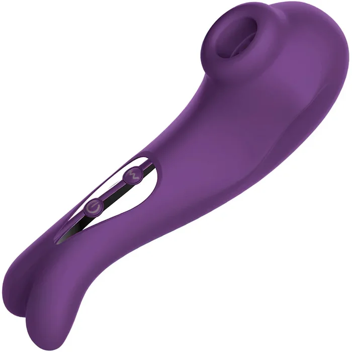 Tracy’s Dog P. Cat Clitoral Sucking Vibrator With Pleasure Air & Vibration – Purple