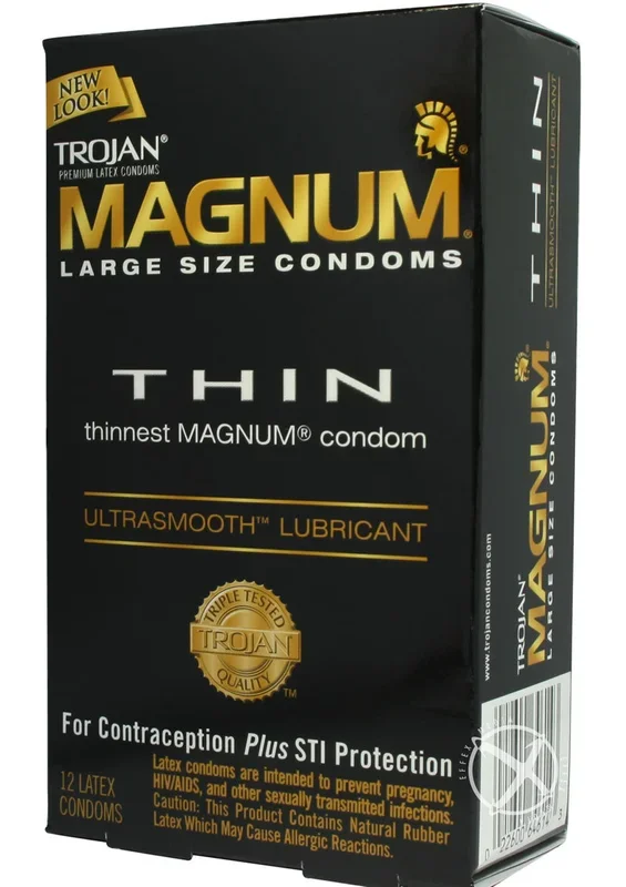 Trojan Condom Magnum Thin Large Size Lubricate
