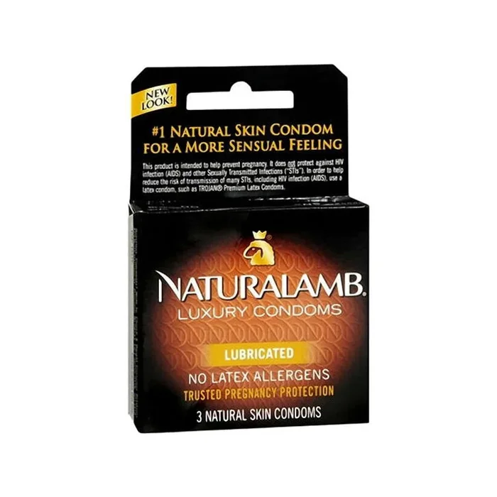 Trojan Naturalamb Condom 3Pk