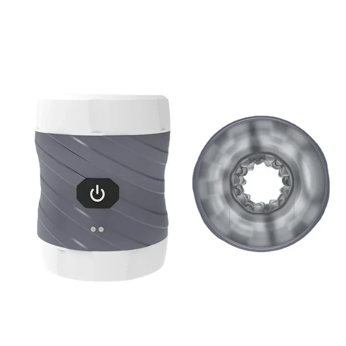 TryFun Vibrating Forked Channel Automatic Penis Masturbator