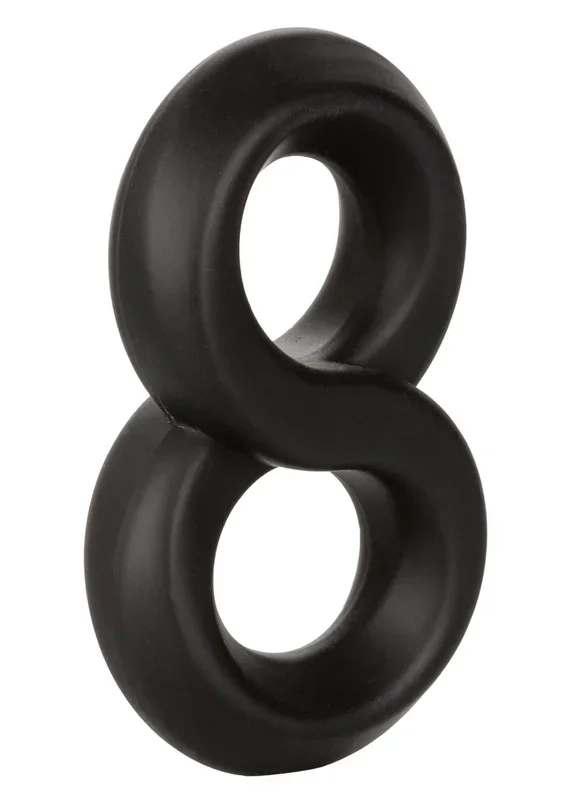 Ultra-Soft Crazy 8 Dual Silicone Cock Ring