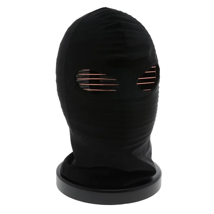 UNTAMED BLACK SPANDEX HOOD