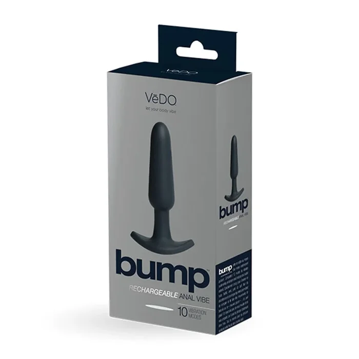 VeDO Bump Rechargeable Anal Vibe – Barely Smutty