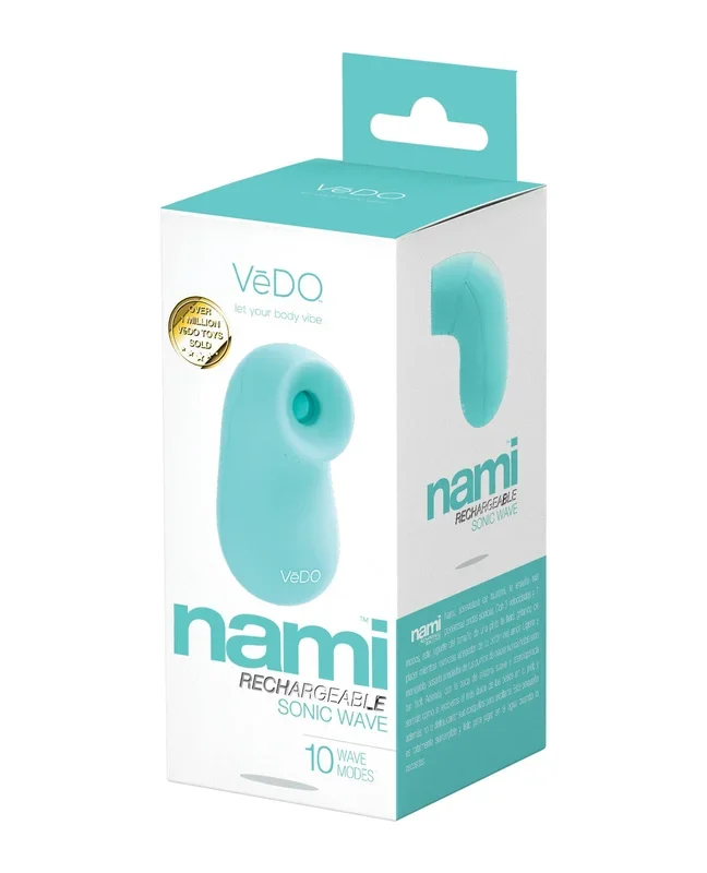 VeDo Nami Rechargeable Sonic Wave – Tease Me Turquoise