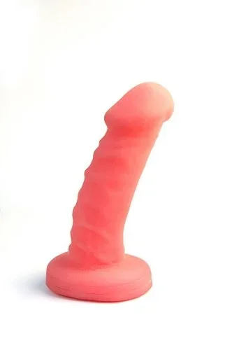 Vibratex Silky Bendable Dildo In Realistic Softwear Skin, Pink