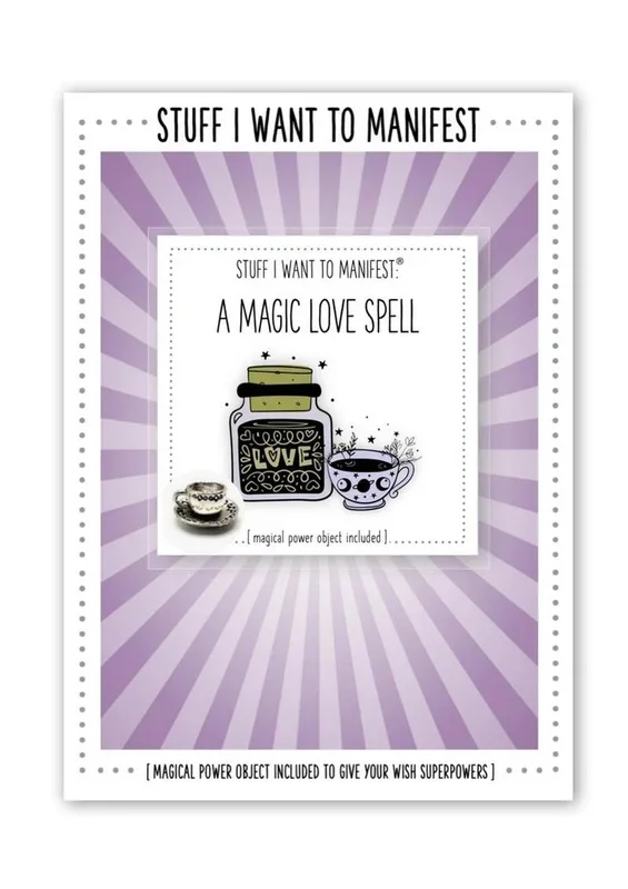 Warm Human Manifest Greeting Card – Love Spell