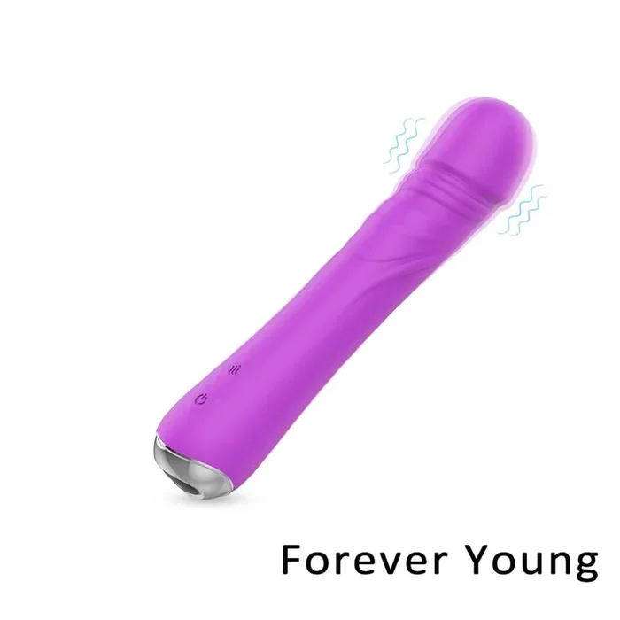 Warm Massager Vagina Sex Toys Massager G Spot Women Silicone Rubber Toys Sex Adult Vibrator Sex Toys For Woman Violet