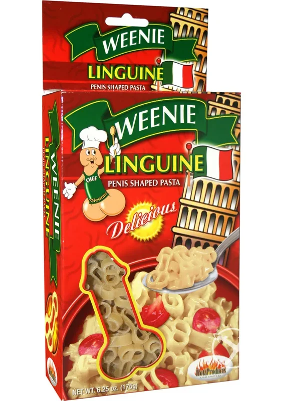 Weenie Linguini Penis Shaped Pasta