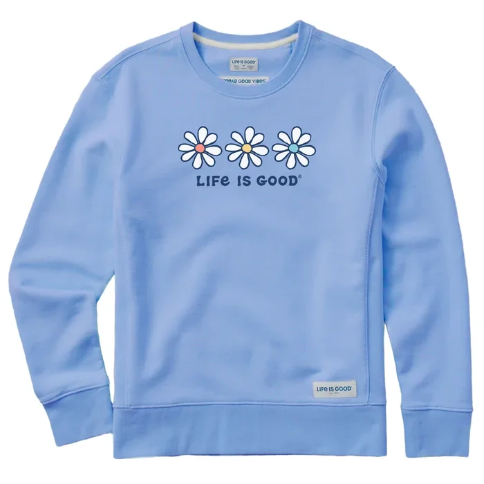Women’s 3 Daisies Simply True Fleece Crew