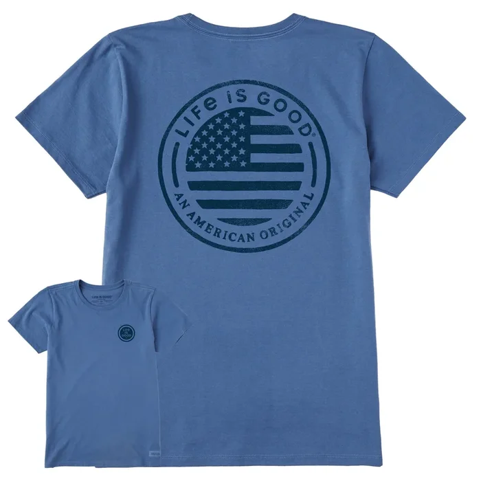 Women’s American Original Circle Flag Short Sleeve Tee