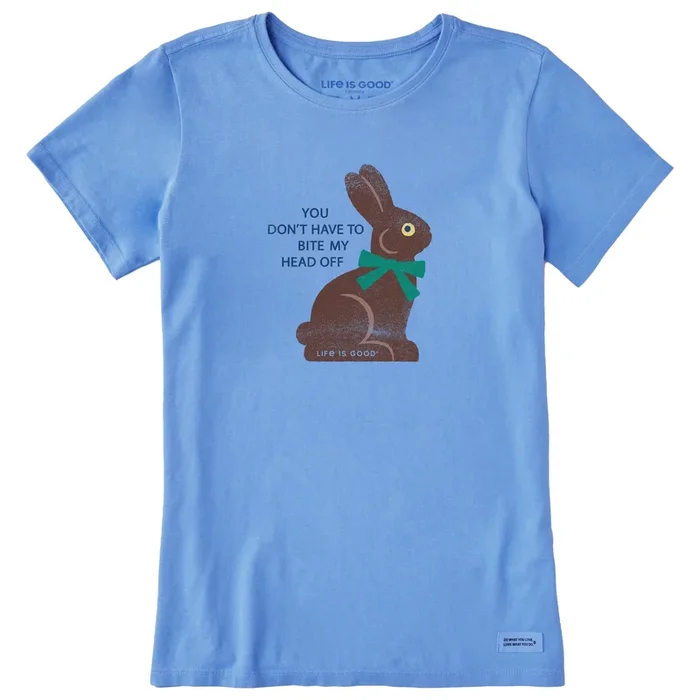 Women’s Bite My Head Off Short Sleeve Crusher Tee