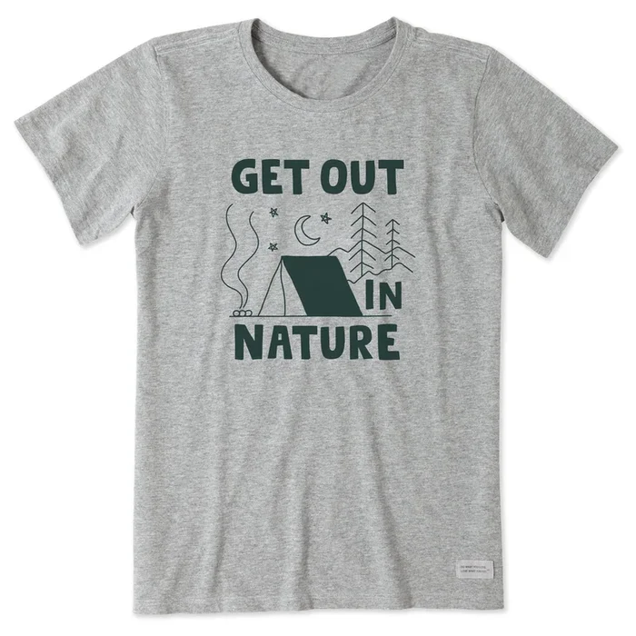 Women’s Get Out in Nature Tent Short Sleeve Tee