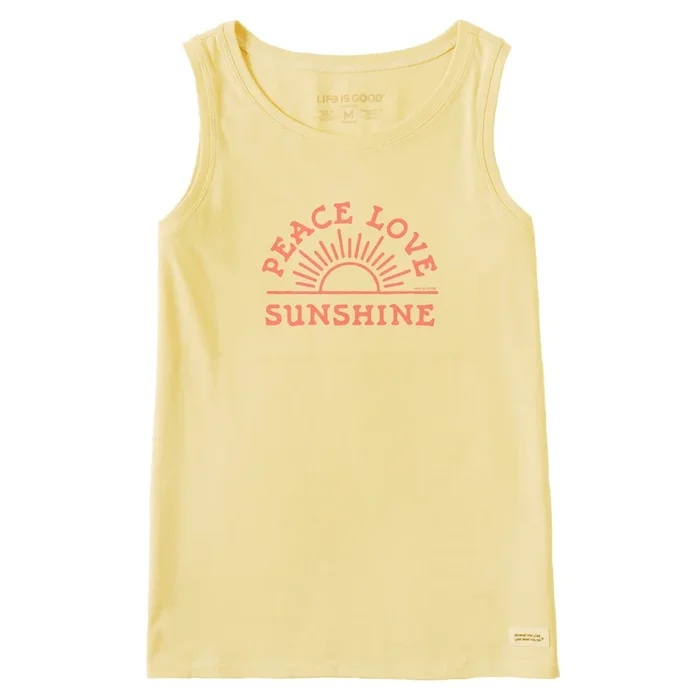 Women’s Peace Love Sunshine Crusher Tank