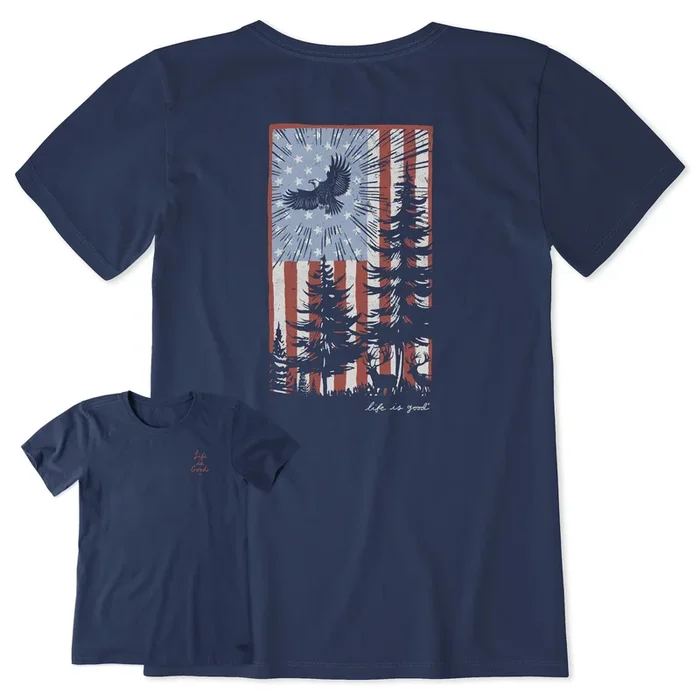 Women’s Pine Tree Flag Short Sleeve Tee