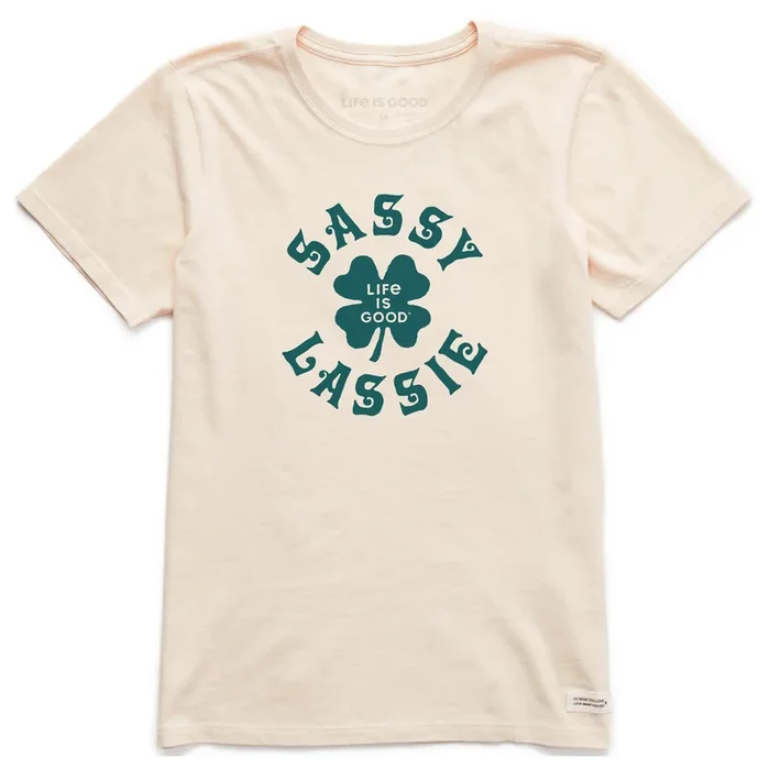 Women’s Sassy Lassie Short Sleeve Crusher Tee