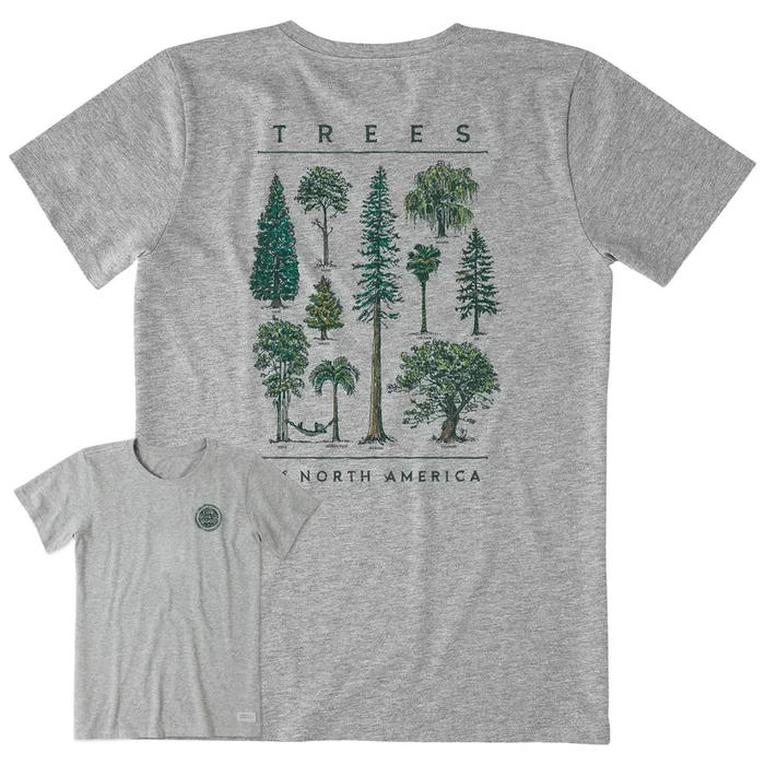 Women’s Trees of North America Short Sleeve Crusher Tee