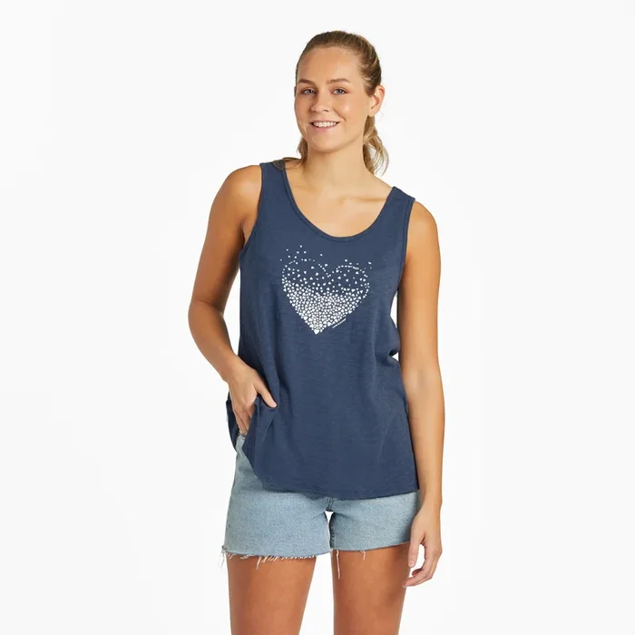 Women’s True Love Textured Slub Tank