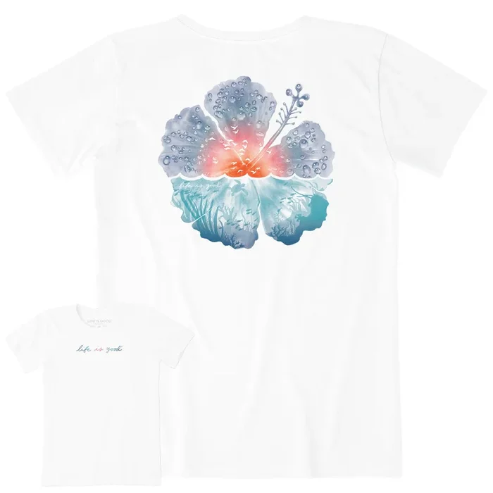 Women’s Under Hibiscus Short Sleeve Tee