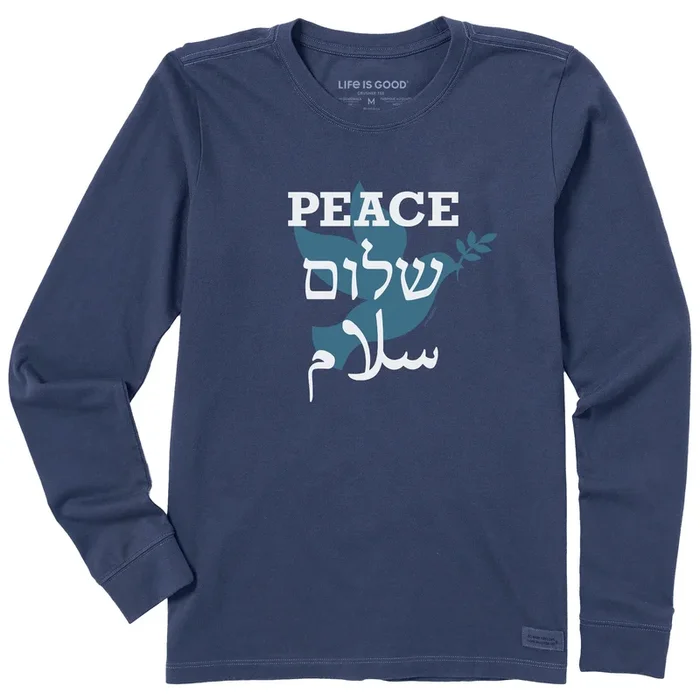 Women’s Universal Peace Long Sleeve Crusher Tee