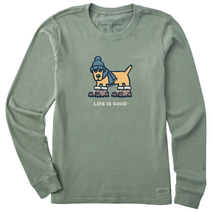 Women’s Warmly Dressed Rocket Long Sleeve Crusher Tee