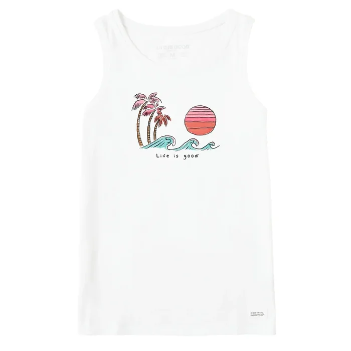 Women’s Wave Palm Sun Crusher Tank